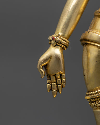 Eight Bodhisattvas Statue Collection | Traditional Nepalese Artistry