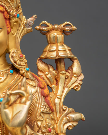 The Twenty-One Emanations of Tara – Complete 21 Tara Statue Set