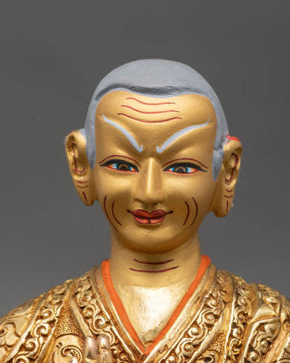 Tsongkhapa and Two Disciples Set – Luminous Wisdom Handmade Statue