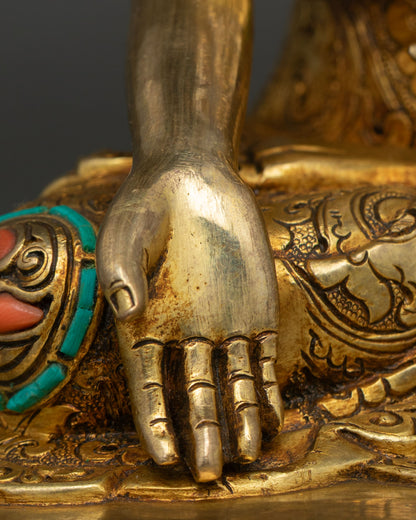 Five Dhyani Buddha Sculpture – Representation of Enlightened Wisdom