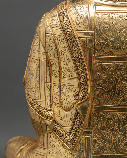 Buddhist Tsongkhapa Set | Handcrafted Trio Set of Buddhist Masters