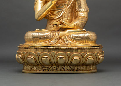 Buddhist Tsongkhapa Set | Handcrafted Trio Set of Buddhist Masters
