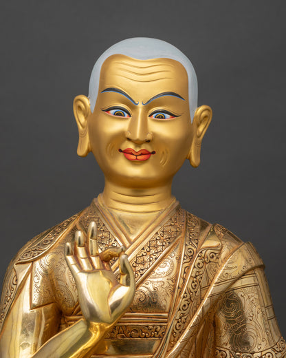 Buddhist Tsongkhapa Set | Handcrafted Trio Set of Buddhist Masters