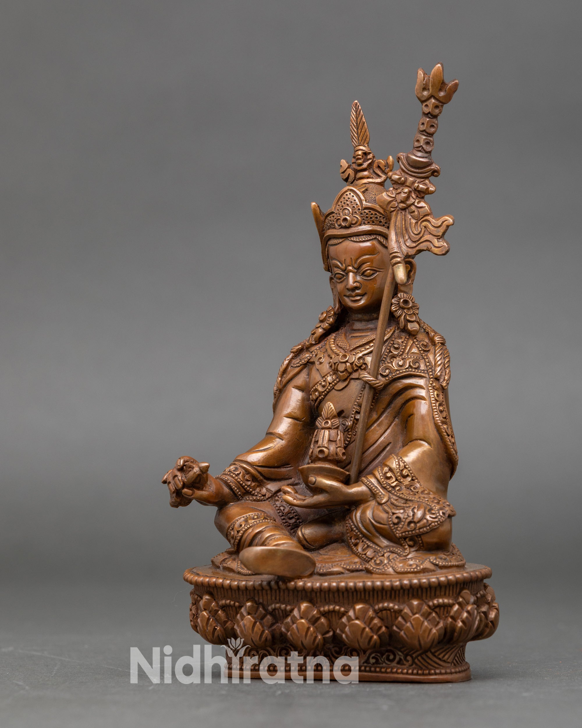 Guru Rinpoche Statue from Nepal | Handmade Padmasambhava Buddhist Art
