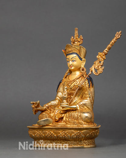 Guru Rinpoche Sculpture | Buddhist Deity for Meditation & Altar
