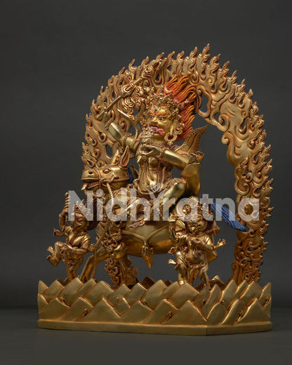 Palden Lhamo Statue | Tibetan Protector Deity from Nepal