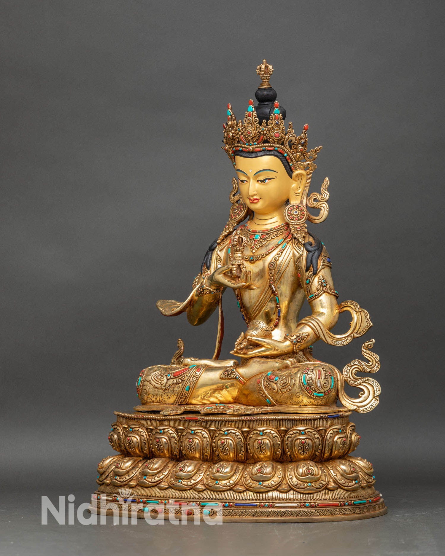 Vajrasattva Statue | Nepalese Deity for Karma Purification