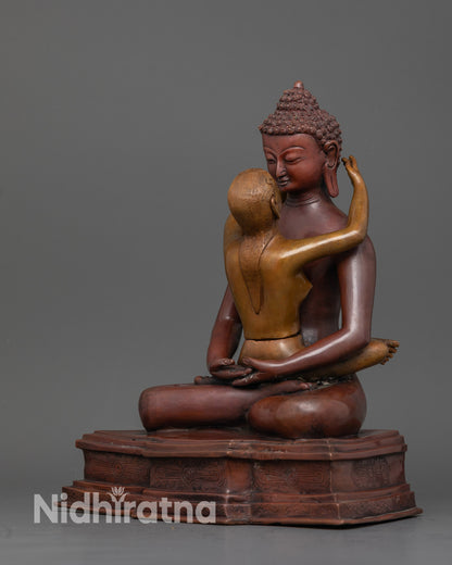 Discover Harmony and Wholeness with Samantabhadra and Consort Statue