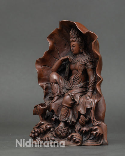 Oxidized Guan Yin Statue : A Timeless Symbol of Mercy and Enlightenment