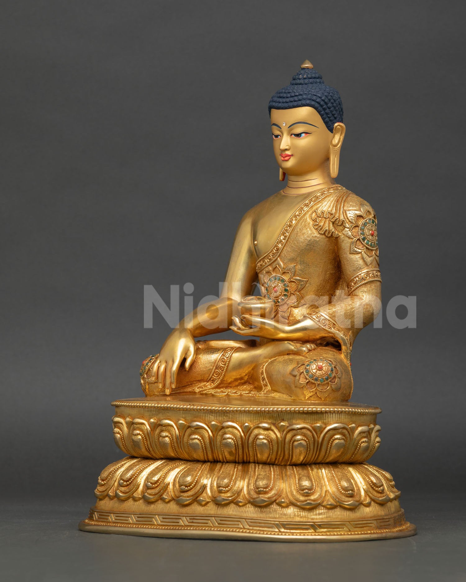 Buddha Shakyamuni Statue | Hand-Carved Buddhist Artwork