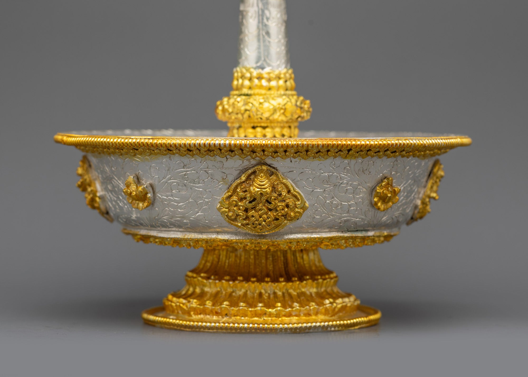 Serkyem Offering | Authentic Tibetan Altar Offering Vessel