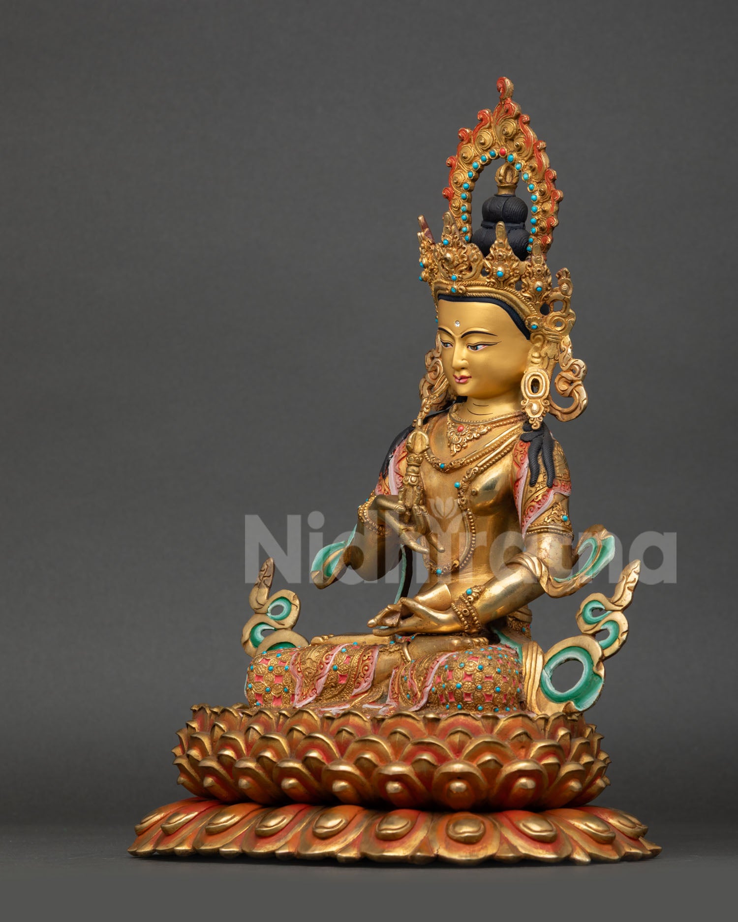 Vajrasattva Statue | Tibetan Vajrayana Statue for Purification