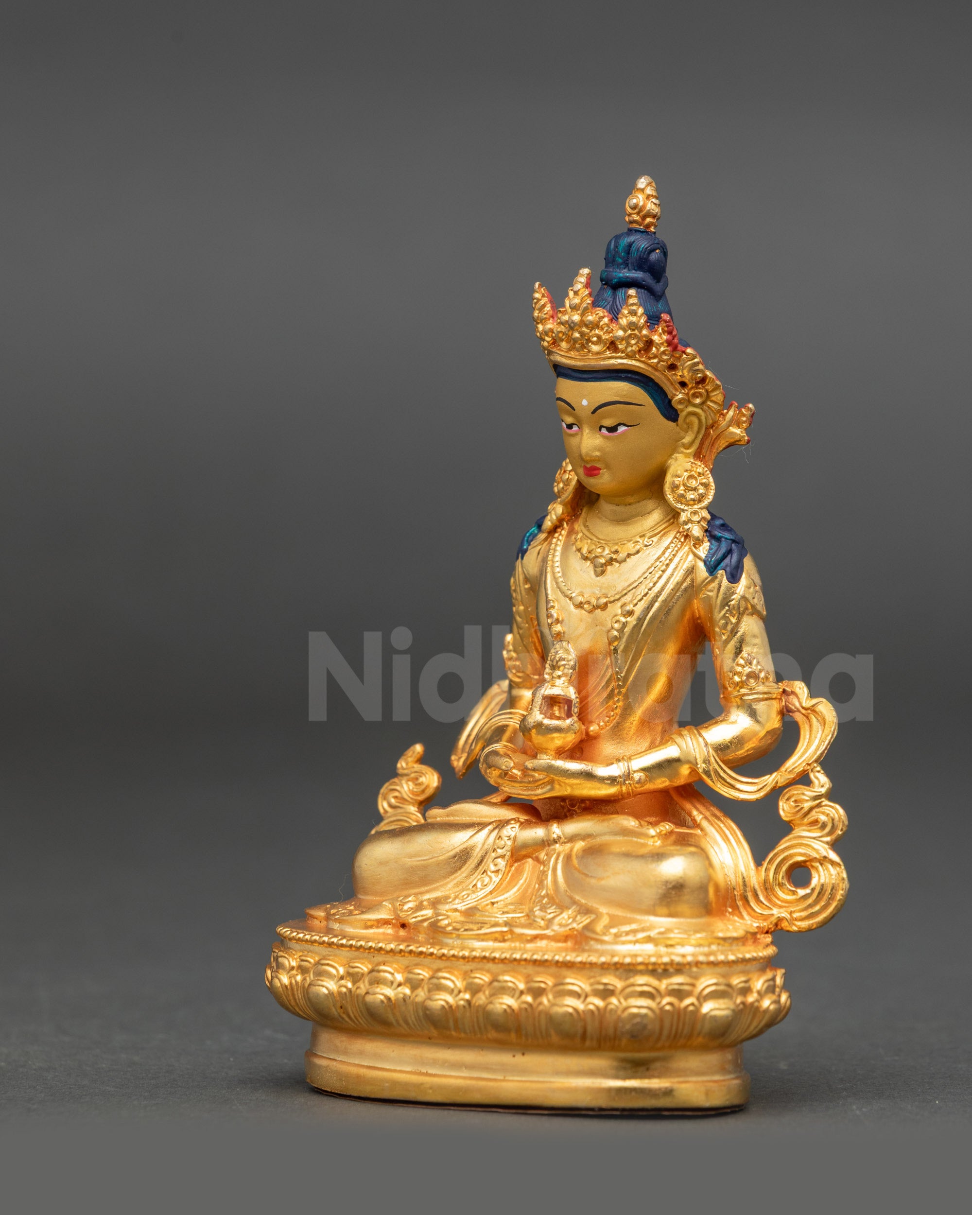 Amitayus Statue | Machine-Crafted Himalayan Sculpture