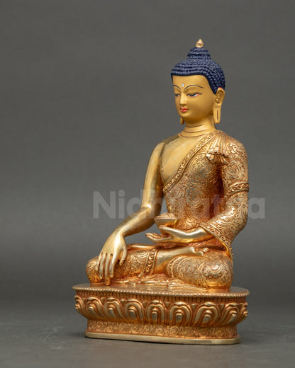 Divine Shakyamuni Buddha Statue for Meditation and Devotion