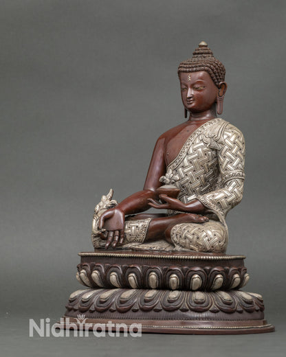 Buddha of Healing Statue | Nepalese Medicine Buddha for Home Altar
