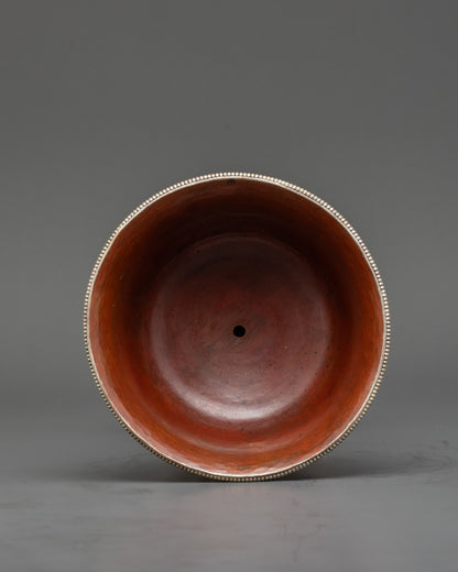 Traditional Buddhist Butter Lamp | Handmade Ritual Vessel