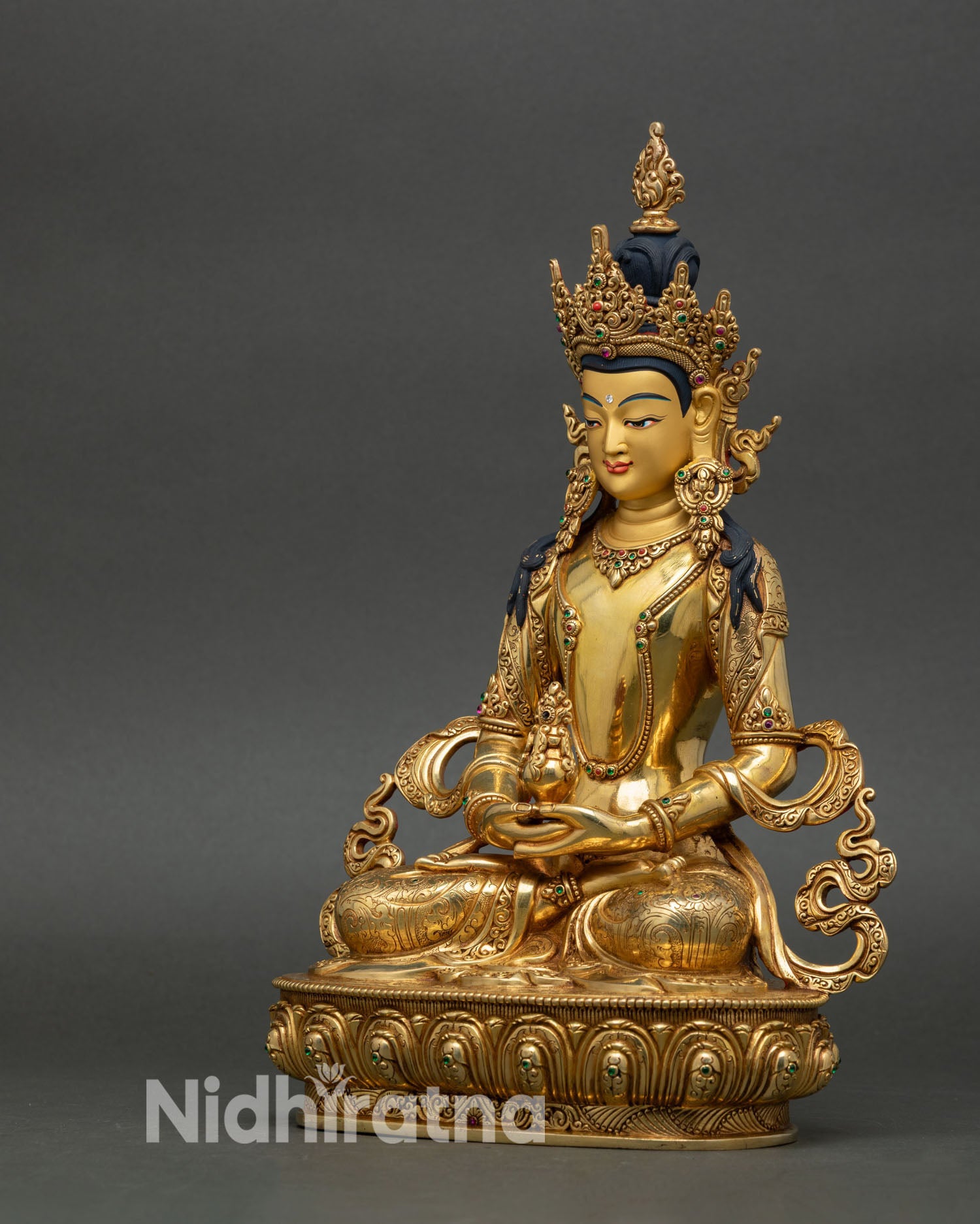 Amitayus | Sacred Longevity Bodhisattva Sculpture
