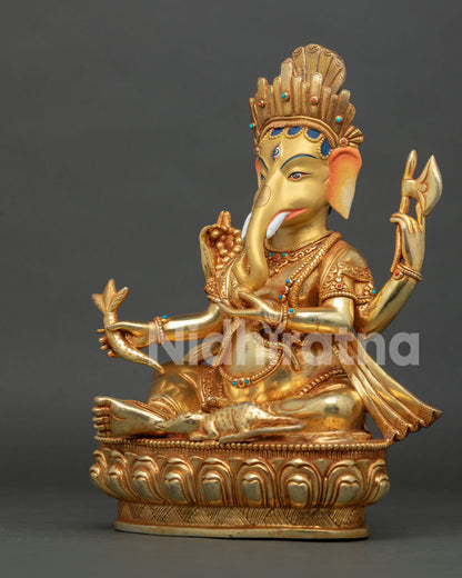 Ganesh Statue | Handmade Nepalese Spiritual Artwork