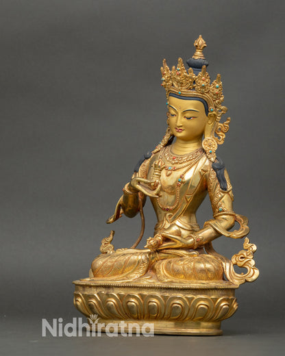 Dorje Sempa Bodhisattva Statue | Traditional Himalayan Sculpture