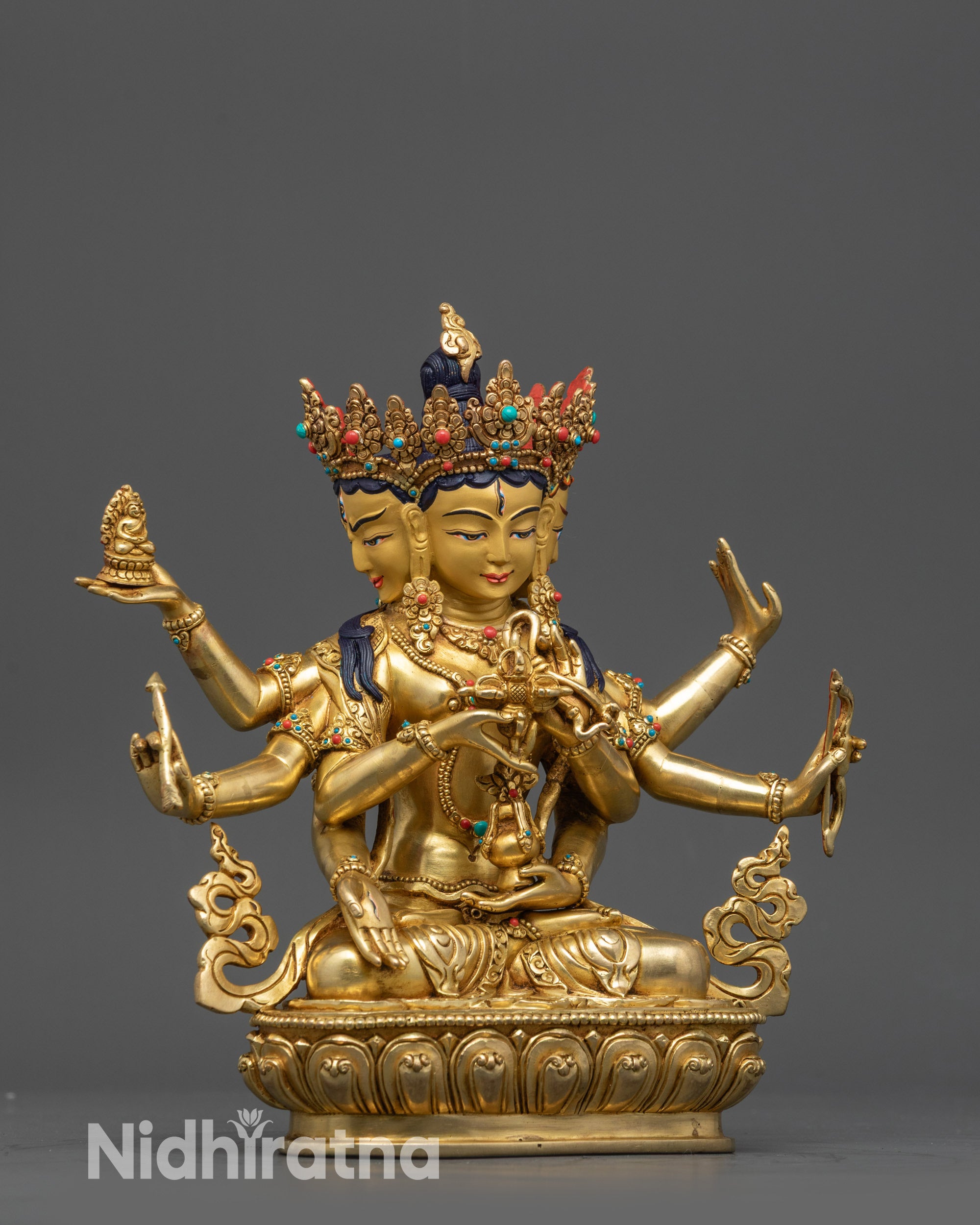 Healing Deity Namgyalma Statue | Tibetan Buddhist Dakini Sculpture