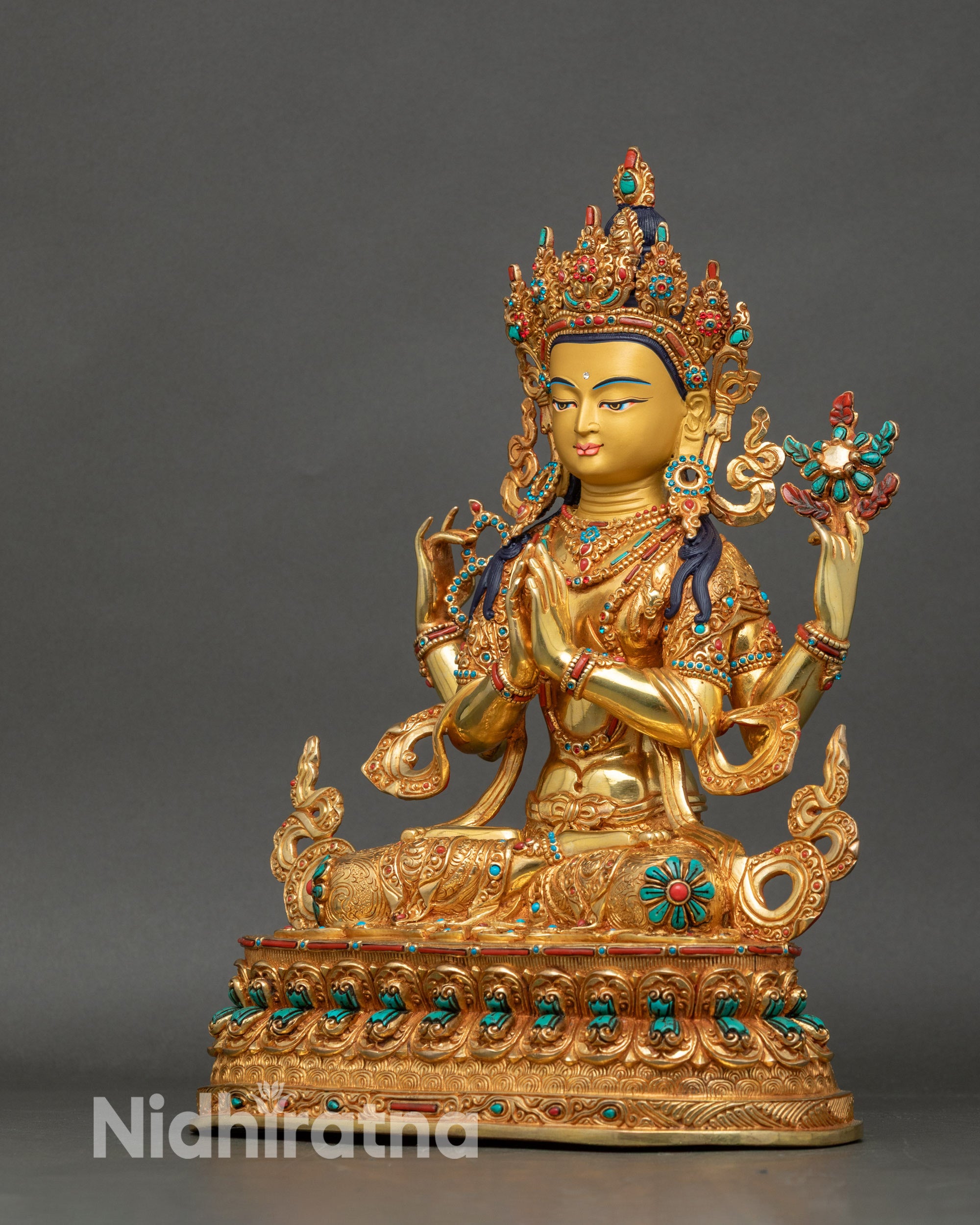 Buddhist Chenrezig Statue for Spiritual Enlightenment