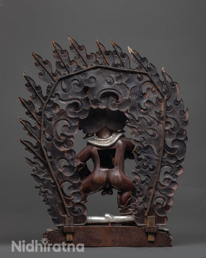 Black Dzambhala Statue