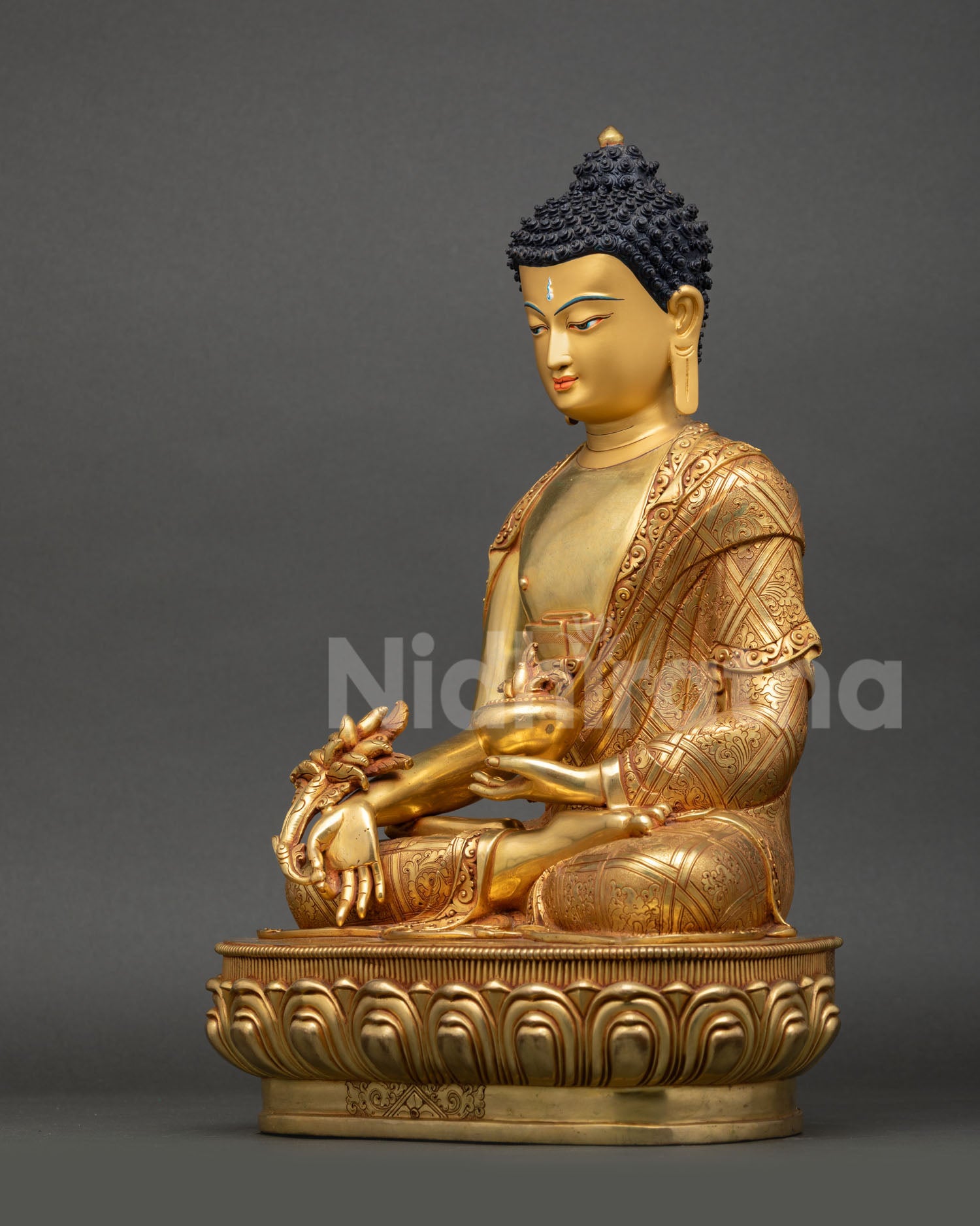 Medicine Buddha Statue for Spiritual Healing and Peace