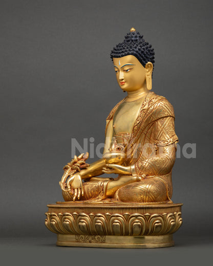 Medicine Buddha Statue for Spiritual Healing and Peace