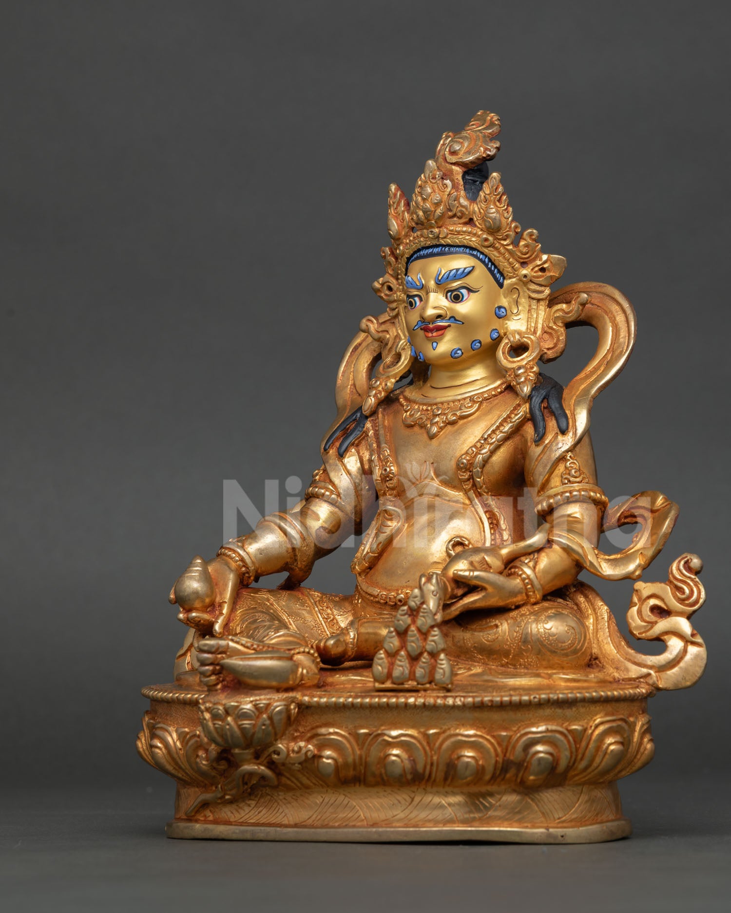Dzambhala Statue | Buddhist God of Wealth and Abundance