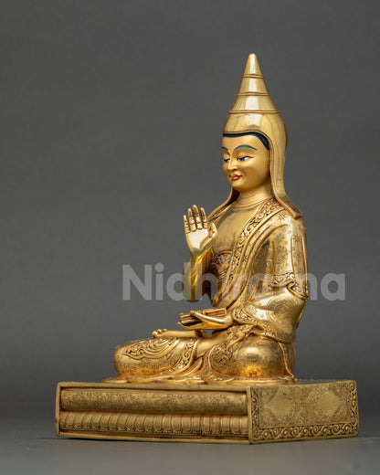 Santaraksita Statue | Buddhist Philosopher for Spiritual Practice