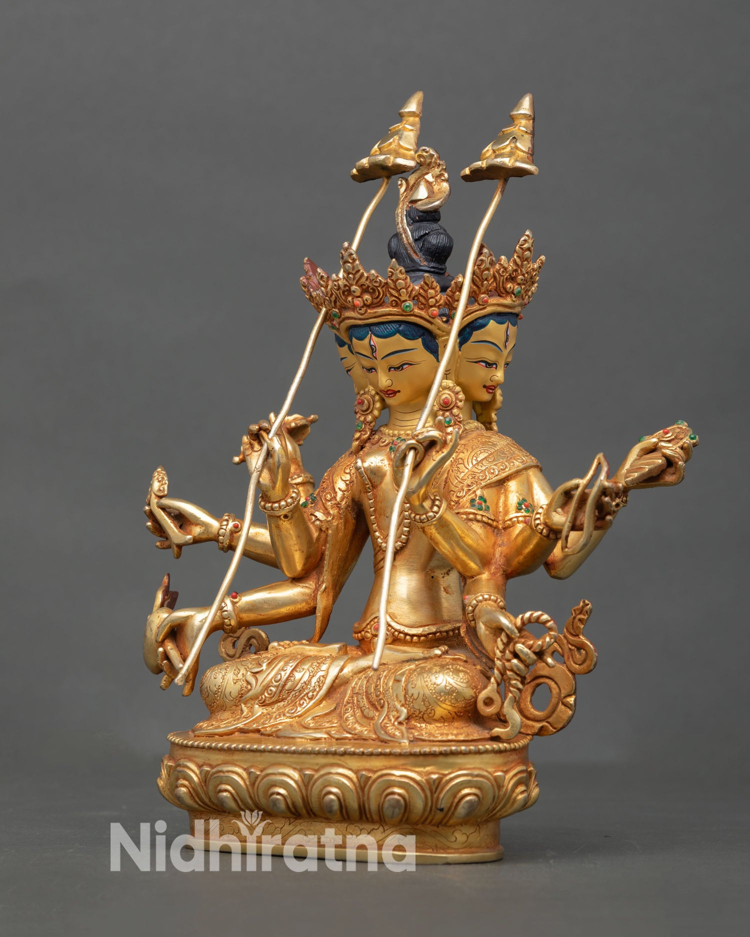 Dhoja Devi Statue | Buddhist Goddess of Victory and Protection