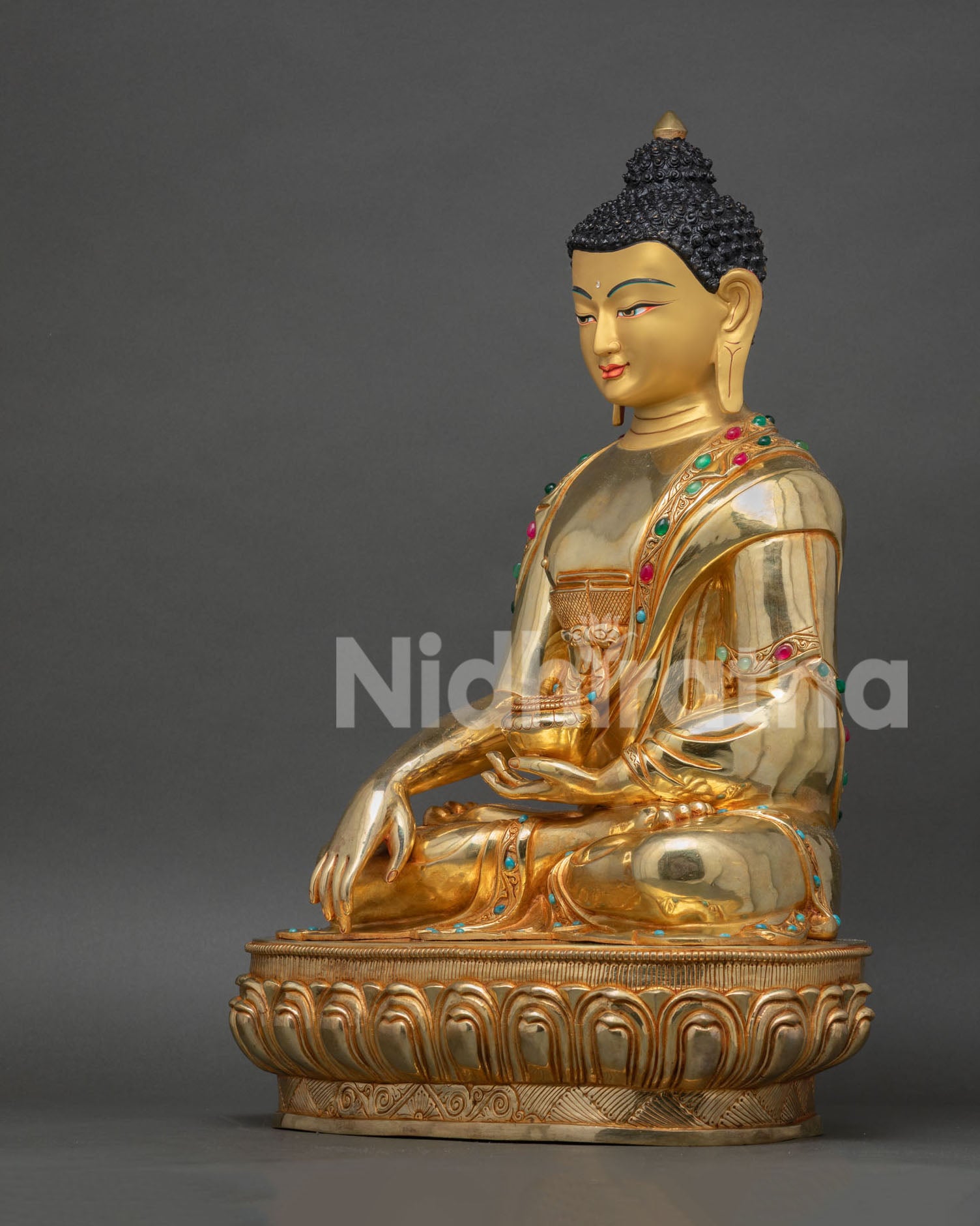 Large Shakyamuni Buddha Statue for Meditation and Prayer