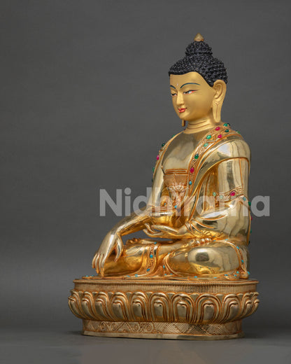 Large Shakyamuni Buddha Statue for Meditation and Prayer