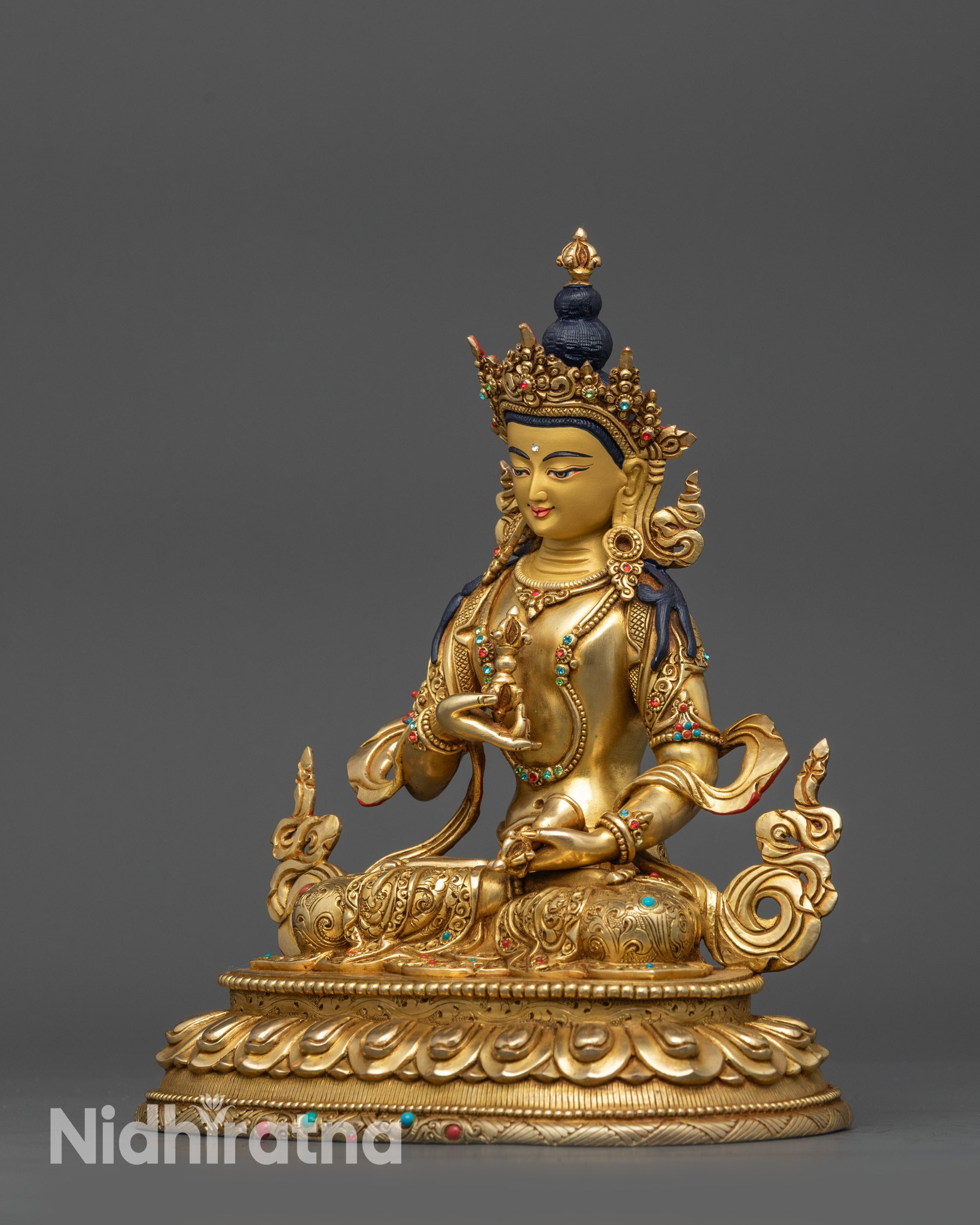 Vajrasattva Statue | Spiritual Buddhist Sculpture for Meditation Space