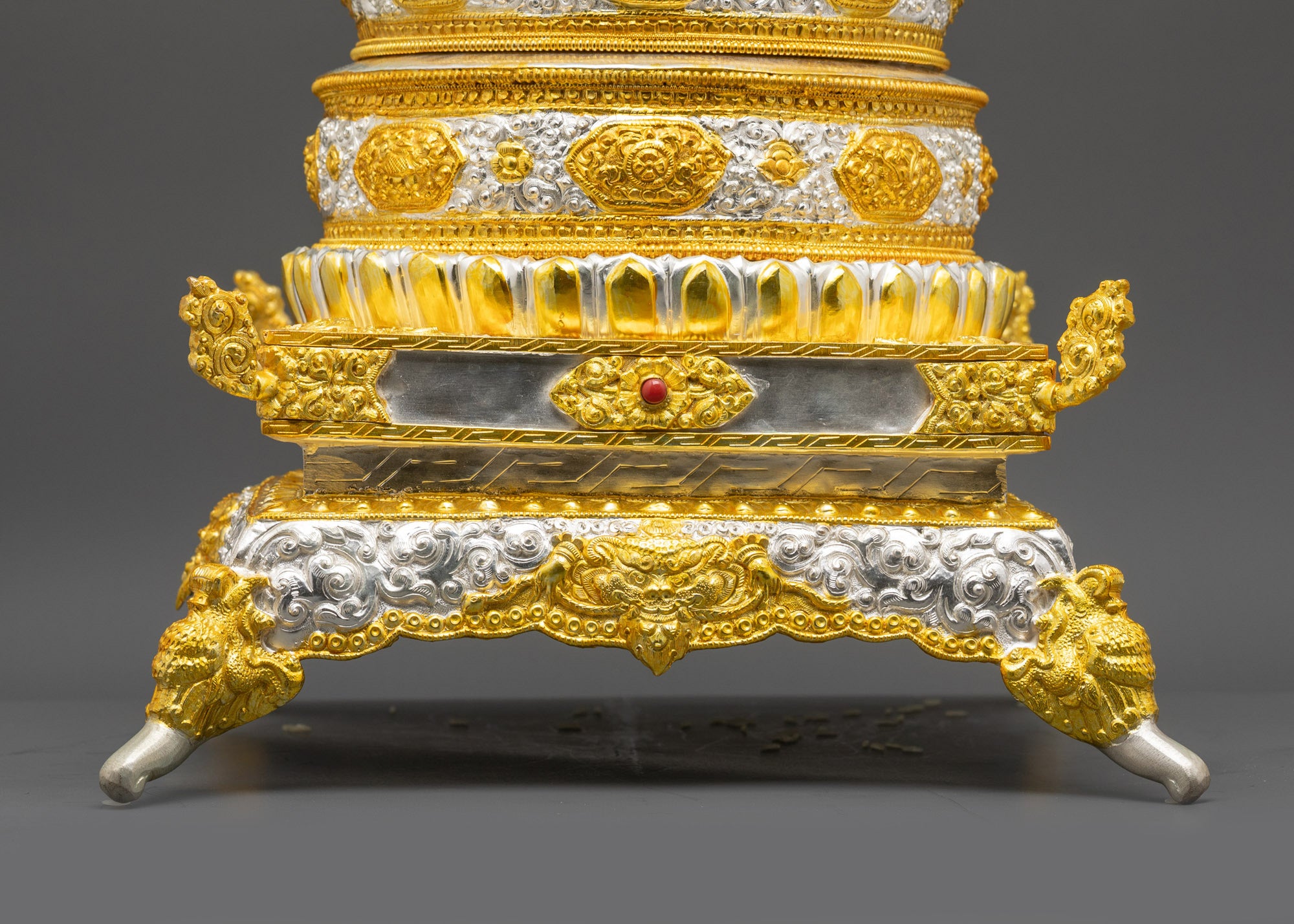 Elevate Your Altar with Authentic Tibetan Mandala Set | Ritual Offering