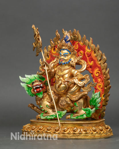 Handcrafted Namtoshe Sculpture for Financial Well-Being