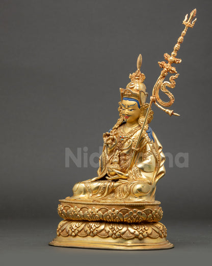 Tsokye Dorje Statue | Authentic Nepalese Buddhist Lost-Wax Copper Art