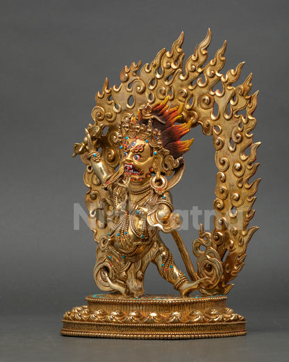 Vajrapani Bodhisattva Statue | Tibetan Buddhist Protector