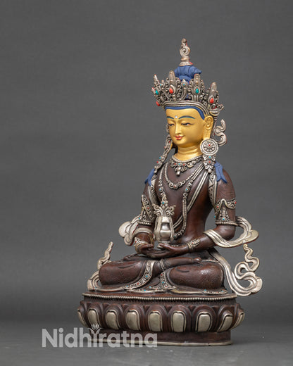 Amitayus Meditation Statue | Sacred Art for Longevity & Blessings