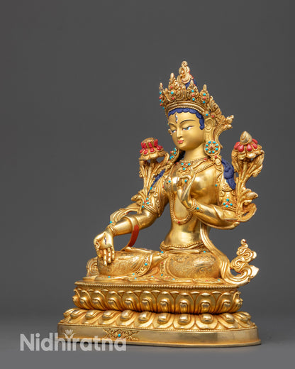 White Tara Statue