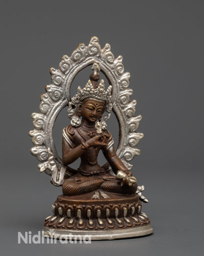 Spiritual Statue of Vajrasattva | Durable Machine-Made Sculpture