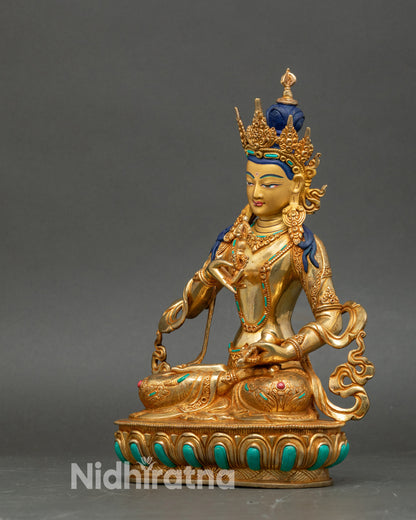 Nepalese Deity Vajrasattva Statue for Spiritual Purification