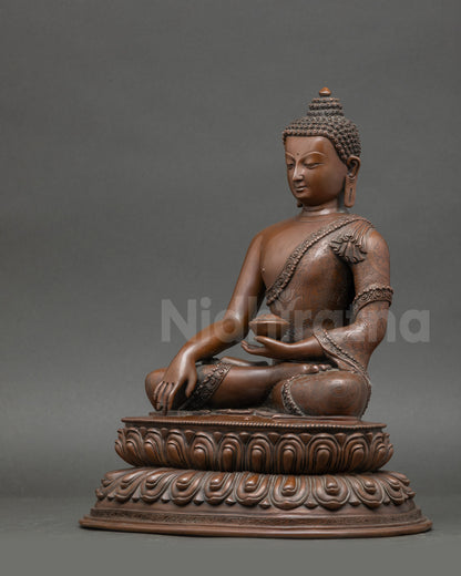 Three Buddha Set | Handmade Nepalese Buddhist Statues