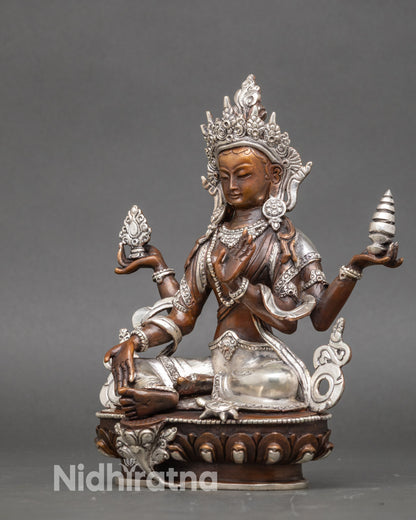 Laxmi Statue | Handcrafted Nepalese Deity of Wealth and Prosperity