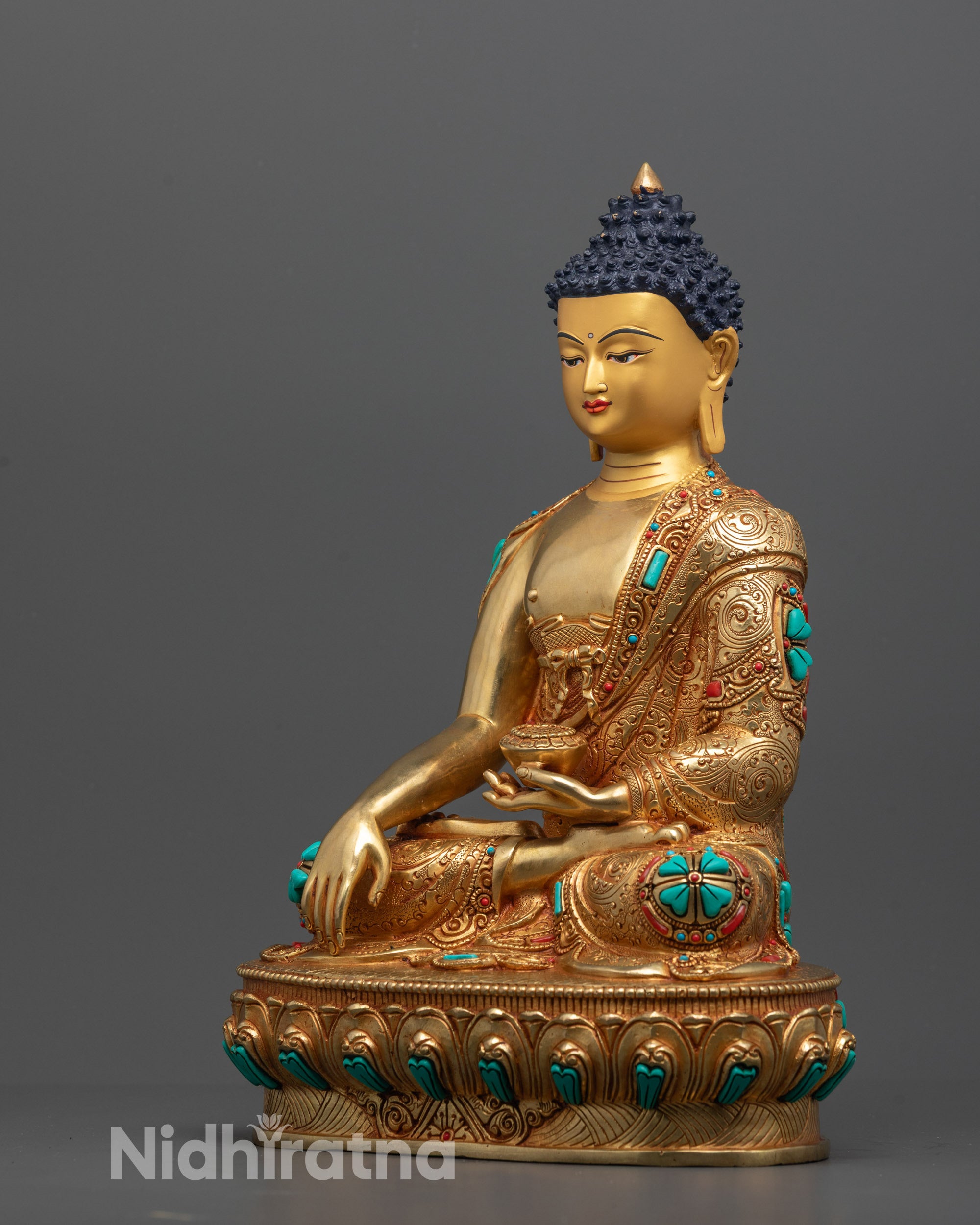 Buddha Shakyamuni Statue | Traditional Lost Wax Buddhist Statue
