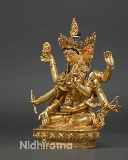 Three Long Life Set – Handmade Buddhist Sculpture from Nepal