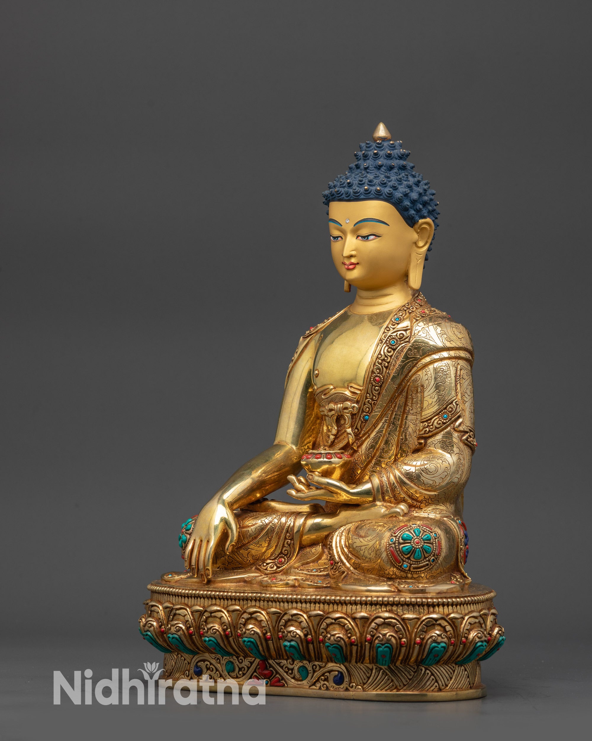 Shakyamuni Buddha Statue for Spiritual Practice | Buddhist Artwork