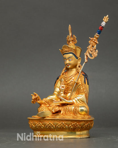 Padmasambhava Altar Figurine | Buddhist Statue from Nepal