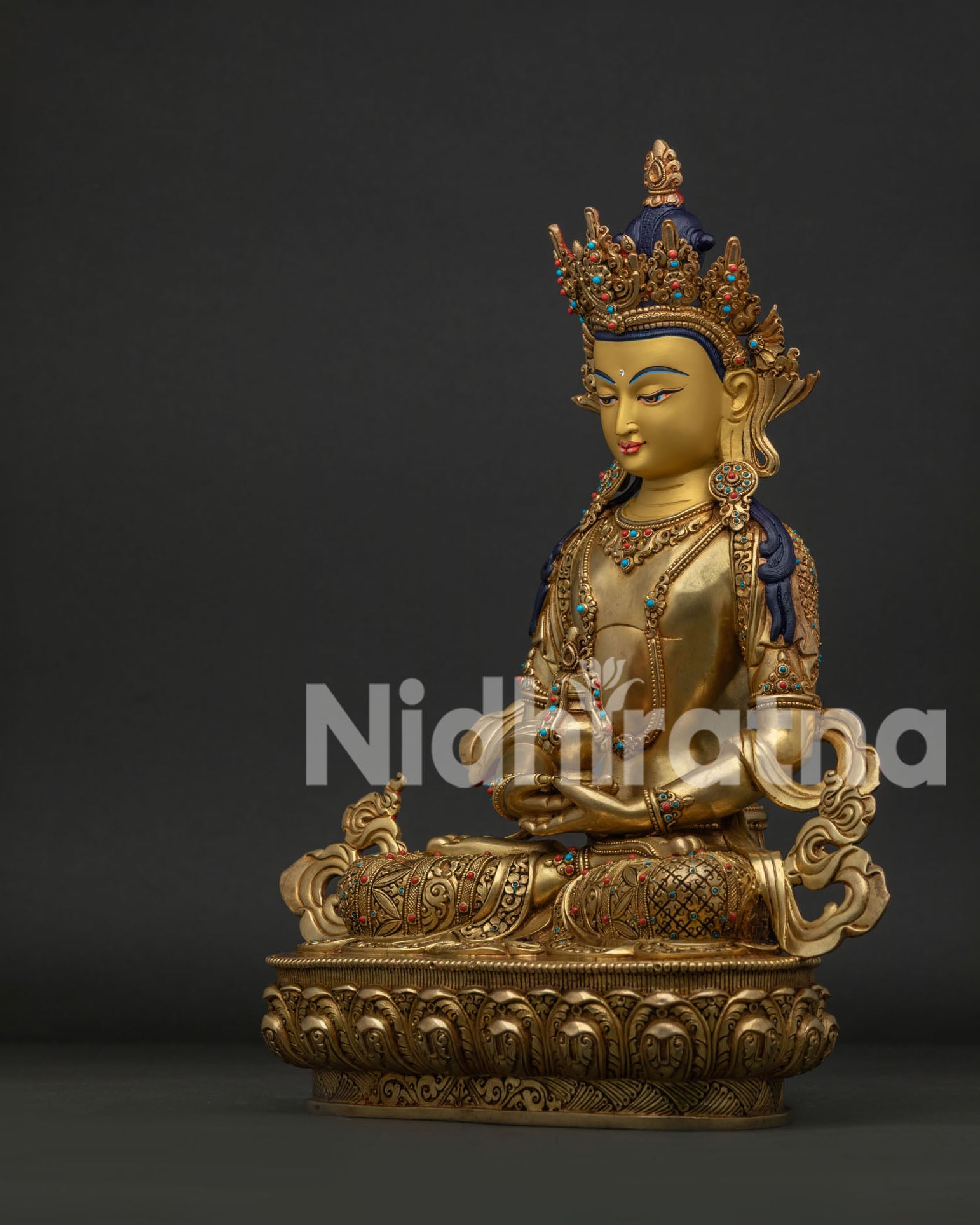 Amitayus Statue | Buddhist Altar & Meditation Art