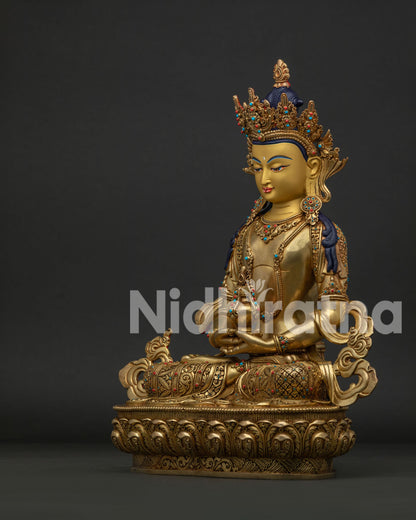 Amitayus Statue | Buddhist Altar & Meditation Art